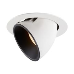 SLV 1006041 NUMINOS XL Gimble LED 2700K Downlight 40Deg UGR22 37.4W 3300lm 1000/1050mA 19x13.5cm White/Black