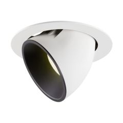 SLV 1006080 NUMINOS XL Gimble LED 4000K Downlight 55Deg UGR22 37.4W 3600lm 1000/1050mA 19x13.5cm White/Black