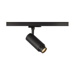SLV 1006114 NUMINOS ZOOM M 3 Circuit LED 2700K Spotlight DALI 15-60Deg UGR25 20W 680-1650lm 240V 19x16.5x8.5cm Black/Black