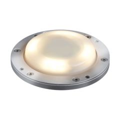 SLV 1006171 SMALL PLOT Module LED 3000K Groundlight 180Deg CRI80 IP67 3W 240lm 24VDC 7.1x1.4cm Stainless Steel