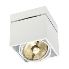 SLV 117101 KARDAMOD Sgl Sq GU10 QPAR111 Ceiling Light IP20 75W 220-240V 15.5x15.5x15.5cm Steel