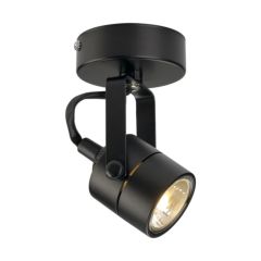 SLV 132020 SPOT 79 Wall/Ceiling GU10 QPAR51 Spotlight IP20 50W 220-240V 9.5x14x8.5cm Black Aluminium