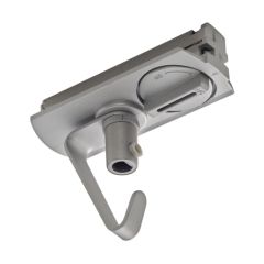 SLV 143172 1 Circuit c/w Hook Adaptor 6A 220-240V 8.2x3.5x7.4cm Grey Polycarbonate