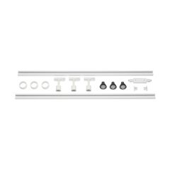 SLV 143191 PURI TRACK 1 Circuit Set LED GU10 Spotlight 3x4.3W 51mm 8.3x7.4x3.6x3.6cm Aluminium