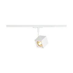 SLV 143351 ALTRA DICE TRACK 1 Circuit Square Spotlight GU10 QPAR51 IP20 50W 230V 14.7x7.7x7cm Aluminium