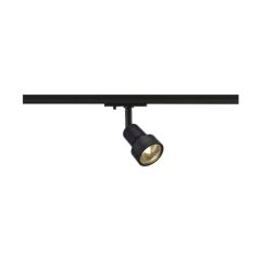 SLV 143390 PURI 1 Phase Track GU10 QPAR51 IP20 Spotlight 50W 230V 8.3x7.4x3.6x3.6cm Black Aluminium
