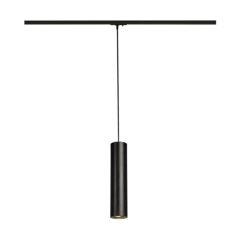 SLV 143960 ENOLA B TRACK 1 Circuit Pendant GU10 QPAR51 IP20 50W 230V 150x30x7cm Black Aluminium