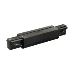 SLV 145660 EUTRAC Long Feed-In Connector 16A 220-240V 26x3.6x3.2cm Black Plastic