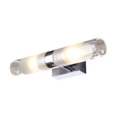 SLV 151282 MIBO Up/Down G9 QT14 IP21 Wall Light 2x25W 220-240V 4x23x8.5cm Chrome Aluminium