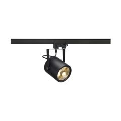 SLV 153420 EURO SPOT TRACK 3 Circuit Spotlight GU10 QPAR111 IP20 75W 230V 16.5x24x12.5x12.5cm Black Aluminium