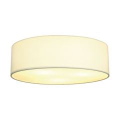 SLV Ceiling Light TENORA E27 TC-SE Round IP20 3x23W 230V 50x17cm Steel