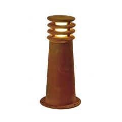 SLV 229020 RUSTY 40 E27 TC-SE IP55 Post Light 11W 230V 40x19cm Rust