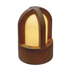 SLV 229430 RUSTY CONE 24 Round E14 C35 IP54 Floor Light 40W 230V 24x15cm Rust