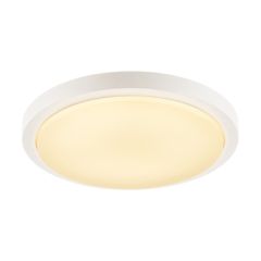 SLV 229961 AINOS Round LED 3000K Luminaire 120Deg CRI90 IP44 IK90 21W 1430lm 100-277V 30x6.5cm Aluminium