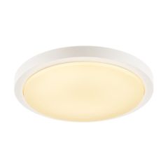 SLV Luminaire AINOS Round LED 3000K 120Deg CRI90 IP44 IK90 21W 1430lm 100-277V 30x6.5cm Aluminium