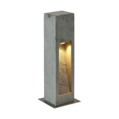 SLV 231370 ARROCK STONE 50 LED 3000K Post Light CRI90 IP55 9W 330lm 100-240V 50x12cm Basalt Grey