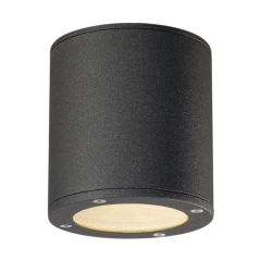 SLV 231545 SITRA Round GX53 TCR-TSE IP44 Ceiling Light 9W 230V 11x10cm Anthracite Aluminium