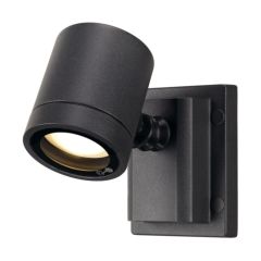 SLV 233105 MYRA WALL Single GU10 QPAR51 IP55 Light 50W 230V 15x10.5x8x7cm Anthracite Aluminium