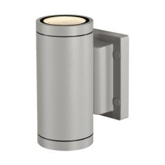SLV 233114 MYRA Up/Down GU10 QPAR51 IP55 IK02 Wall Light 35W 220-240V 8x15x11.5cm Grey Aluminium
