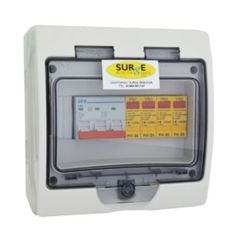 SPD TP Type 1+2+3 50kA 275V IP65 Enclosed Surge Protection Device c/w TP MCB & LED Indicator