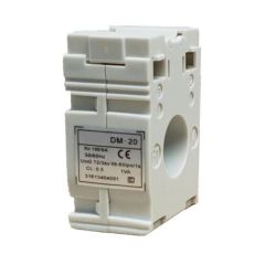DM-20 100/5 Single Phase Current Transformer c/w DIN Rail Adaptor