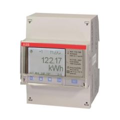 ABB A41 Single Phase DIN Rail Electric Meter, MID approved, Pulse, Modbus