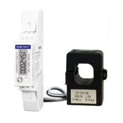 Eastron Single Phase 45A DIN Rail kWH Meter, MID approved, Direct Connected, Pulse, Modbus, CT Operated