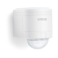 Steinel IS240 1kW PIR Infrared Motion Sensor IP54 240Deg White c/w Corner Bracket