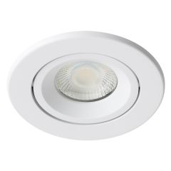 Red Arrow SR/T/W Stellar Tilt FR Downlight IP65 3CCT 3000/4000/6000K 6W White