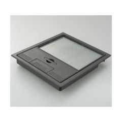 Tass ABSL6R311 2C Compact Floor Box 223x197x6mm Grey Polycarbonate ABS