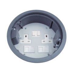 Tass FGB169PDD 129mm Standard Power Grommet Grommet Black with 2 Data Spaces