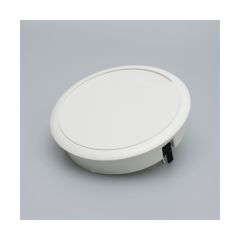 Tass FM2/246C Power Unit Desk Flush & 2.1A Dual USB 4x6c Module Spaces 2x5A 370x63mm Dark Grey/Black