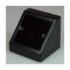 Tass PB001B Single Pedestal Box Black 93x82x82mm