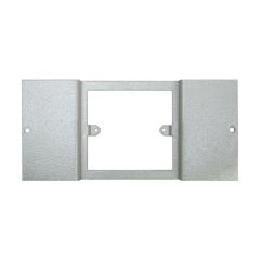 Tass STO286/IFM Plate Accessory Flush Single 185x89mm Light Grey Galvanised Steel