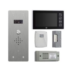 Bell TB1 One Button, Surface Video Kit With Tabellet Mirrored Finish