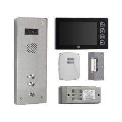 Bell TB2/VRS 2 Button Vandal Resistant Surface Mounted Video Kit With Tabellet