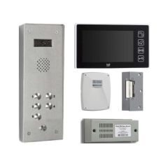 Bell TB5/VRS 5 Button Vandal Resistant Surface Mounted Video Kit With Tabellet