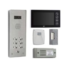 Bell TB6/VRS 6 Button Vandal Resistant Surface Mounted Video Kit With Tabellet