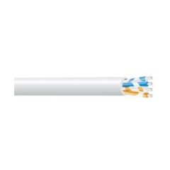 6 Pair Telephone Flexible Cable White 100M