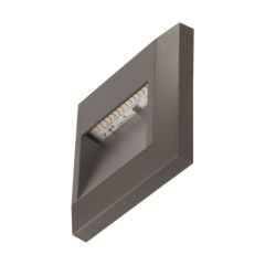 Timeguard LEDSL4DG 1.1W Square LED Step Light – Dark Grey