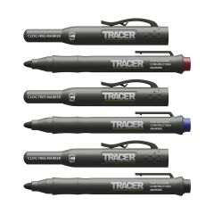 Tracer ACF-MK3 Clog Free Marker Kit (Black/Blue/Red)