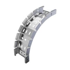 Trench MDT100EX Medium Duty Cable Tray External Riser 90 Degree (100mm) Pre-Galvanised