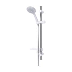 Triton ECO8008PF Electric T80 Pro-Fit Shower c/w Rub Clean Head/Hose/Kit 8.5kW White/Chrome