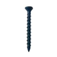Blue PH2 5x32mm Concrete Countersunk Screw Pack=100