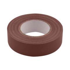 Unicrimp 1933BR 19mmx33m Brown Insulation Tape PVC
