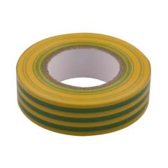 Unicrimp 1933YG 19mmx33m Green/Yellow Insulation Tape PVC