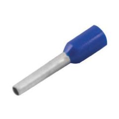 Unicrimp QBFR075 Insulated Bootlace Ferrule Blue Pack=100