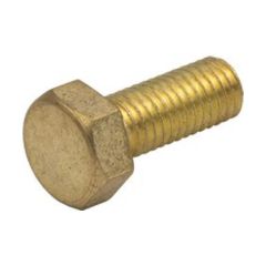 Unicrimp QBRSSM10X40 M10x40 Brass Setscrews Pack=100