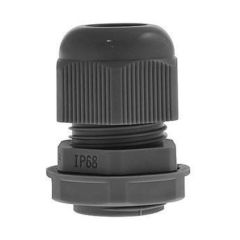 Unicrimp QCGM16BLK 16mm Nylon Cable Gland Black Pack=10