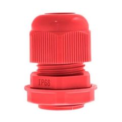 Unicrimp QCGM20RED 20mm Nylon Cable Gland Red Pack=10